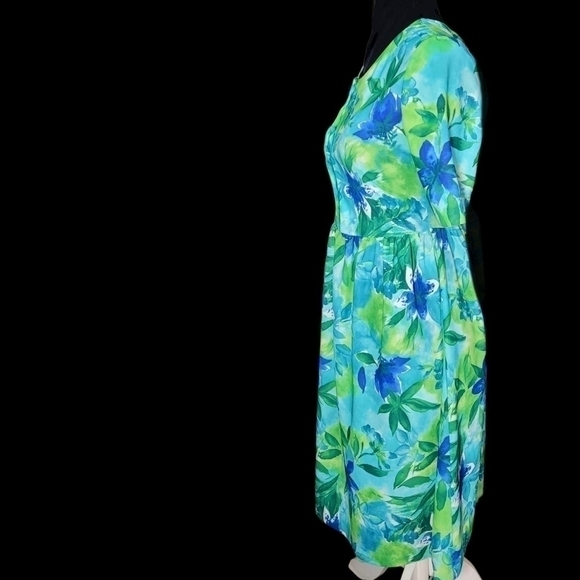 1960's lightweight Anthony Richards floral summer dress - Picture 6 of 9
